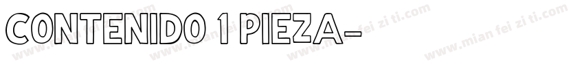 CONTENIDO 1 PIEZA字体转换